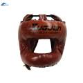 Boxing Headgear Full Coverage Kickboxing Head Gear for Sparring Grappling L Brown. 
