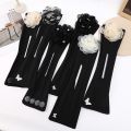 【LuckyBabyFans Store】（NEW）Fashionable and 2024Lazy Flower Magic Twist Bun Head Spinning Hair Band Coil Hair Device Tiara Hair Accessories for Girls and Women. 