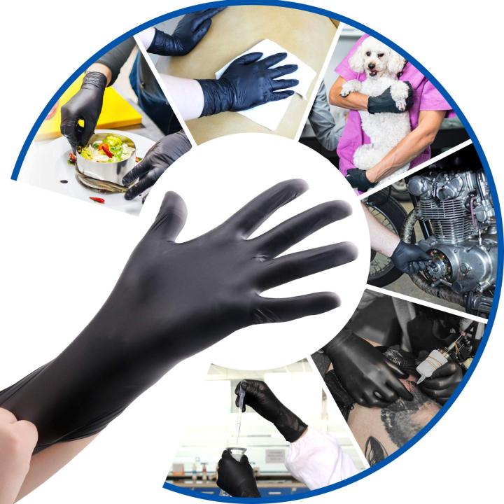 100%20Pack%20Disposable%20Black%20Nitrile%20Gloves%20For%20Household%20Cleaning%20Work%20Safety%20Tools%20Gardening%20Gloves%20Kitchen%20Cooking%20Tools%20Tatto%20-%20Image%203