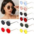 Metal Round Circle Style Sunglasses - Sunglasses For Women. 