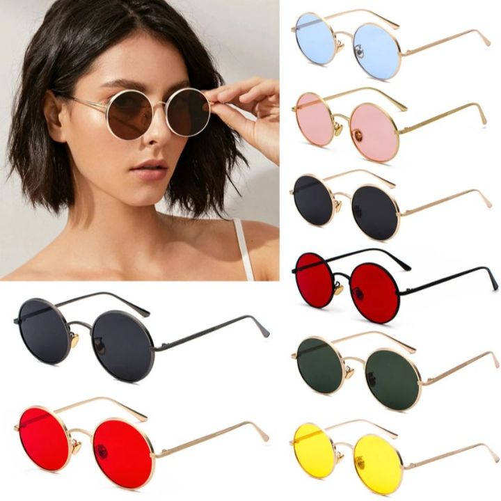 Round circle sunglasses online