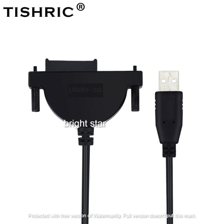 USB%202.0%20To%20Mini%20Sata%20Ii%207+6%2013Pin%20Adapter%20for%20Laptop%20Cd/Dvd%20Rom%20Slimline%20Drive%20Converter%20Cable%20Screws%20Steady%20Style%201Pcs%20-%20Image%203