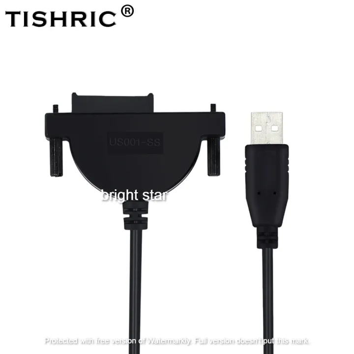 USB%202.0%20To%20Mini%20Sata%20Ii%207+6%2013Pin%20Adapter%20for%20Laptop%20Cd/Dvd%20Rom%20Slimline%20Drive%20Converter%20Cable%20Screws%20Steady%20Style%201Pcs%20-%20Image%203