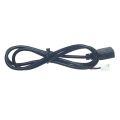 2pcst 4Pin+6Pin Connector USB cable for Car Radio Stereo 1M USB Cable USB Adapter.