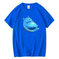 Gekko Dizzy Valorant Men Women T Shirts O-Neck 100% Cotton Summer Printed Unisex Harajuku Game Custom Short Sleeve Clothes Tops.