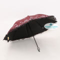 Fashionable and trendy design polister print umbrella. 