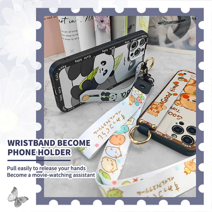 Wristband%20Lanyard%20Phone%20Case%20For%20OnePlus%207/1+7%20Fashion%20Design%20Anti-knock%20Protective%20Durable%20Phone%20pouch%20Cute%20Shockproof%20-%20Image%202