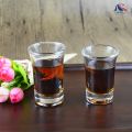 Blank Transparent Glassware 35ml Cylinder Shot Glass. 