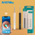 NE3 Ear Cleaner High Precision Ear Wax Removal Tool with Camera LED Light Wireless Otoscope Smart Ear Cleaning Kit Best Gift. 
