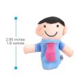 MoupBoi 10Pcs Baby Plush Toy Cartoon Animal Family Finger Puppet Role Play Tell Story Cloth Doll Educational Toys For Children Kids. 