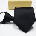 Men Party Tie Smooth Surface Striped Arrowhead Type Wedding Tie. 