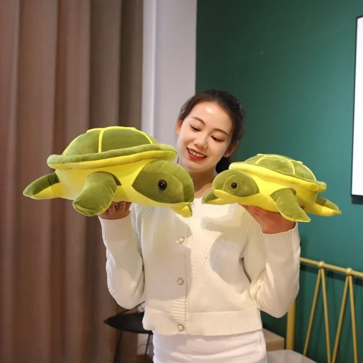 Cute%20Green%20Turtle%20Soft%20Toy%20Of%20Fabric%20Great%20Gift%20To%20Loved%20-%20Image%204
