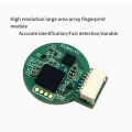 Fingerprint Recognition Module ZW0642 Capacitive Touch Fingerprint Sensing Module Door Lock Acquisition Module Easy Install. 