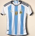 Argentina 2022 World Cup Jersey Player Edition Short Sleeves Qatar 2022. 