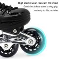 TWEXQNY 16 Pack Inline Skate Wheels, Indoor/Outdoor Roller Skate Wheels, Replacement Wheels with Bearing 64mm. 
