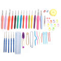 Knitting Needles Set, Ergonomic Crochet Supplies for Friends for Mothers for General Purpose for Professional Use for Knitting Beginners. 