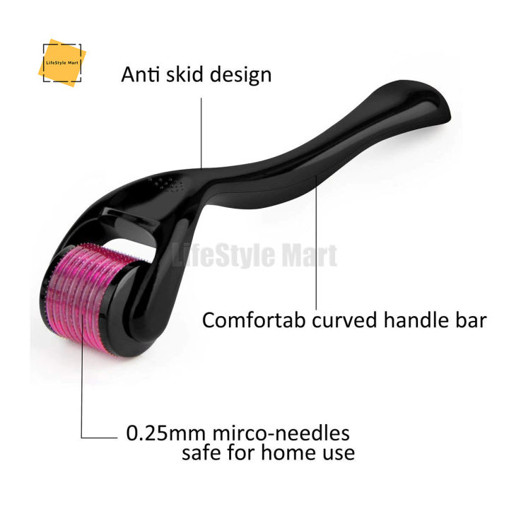 Premium%20Dermaroller%201mm%20with%20Anti-Skid%20Design%20and%20Comfortable%20Handle%20for%20Hair%20Growth%20-%20Image%204
