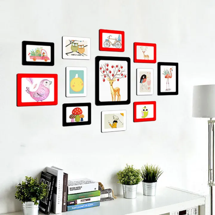 Mini%20Rectangle%20Magnetic%20Fridge%20Refrigerator%20Magnet%20Picture%20Photo%20Frame%20DIY%20Decor%20-%20Image%206