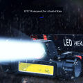 Rechargeable head lamp with usb charging high power. 