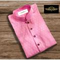 Semi Long Panjabi For Men - Pink - কাপল ড্রেস শাড়ি. 