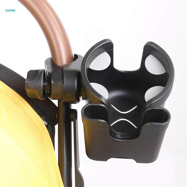 Portable%20Stroller%20Cup%20Holder%20with%20Phone%20Holder%20for%20Buggy%20Pram%20Tricycle%20Pushchair%20,%20Yellow%20-%20Image%208