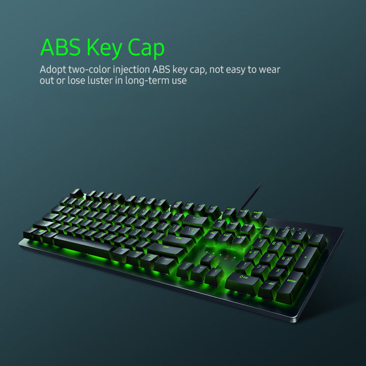 Razer%20Huntsman%20Essential%20Mechanical%20Keyboard%20104%20Keys%20Wired%20RGB%20Backlight%20Gaming%20Keyboard%20with%20Razer%20Optical%20Switches%20Black%20-%20Image%204