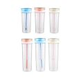 800ML Cute Water Bottle With Straw Lid Water Bottle Fruit Tea Built-in Filter Cup Portable Office Drinkware Outdoor Shaker Water Bottles. 
