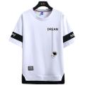 Fake Two-Piece Men 'S Short SleeveTT-shirt Fashion Summer Leisure Men's Half-Sleeve T-shirt Ice Silk Quick-Drying Five Points Half-Sleeved Clothes.
