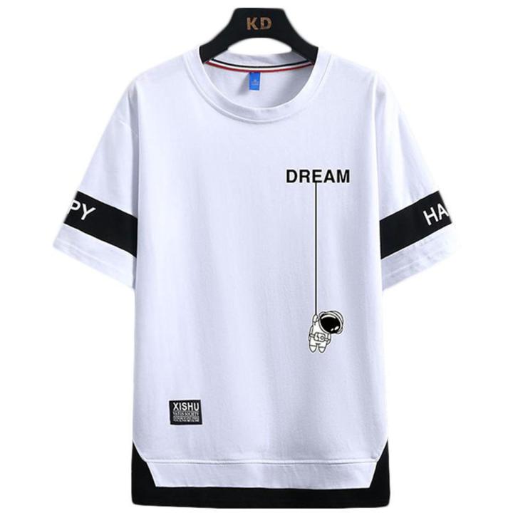 Fake Two-Piece Men 'S Short SleeveTT-shirt Fashion Summer Leisure Men's Half-Sleeve T-shirt Ice Silk Quick-Drying Five Points Half-Sleeved Clothes