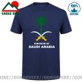 Emblem of Saudi Arabia SA SAU men t shirt fashion 2021 jersey nation team Saudi Arabian Arm of Coats t-shirt fitness Clothes Tee. 