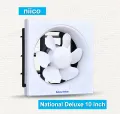 Exhaust Fan National Deluxe 10"-1 Year Warranty. 