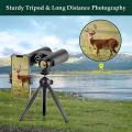 SUNCORE 10x42 HD Professional Telescopes Large View 143m/1000m Powerful Binoculars for Hunting Bird Watching BAK4 Prism Lens.