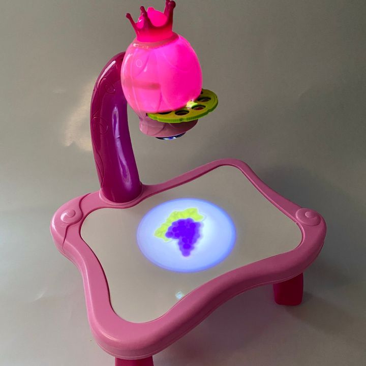 NEW%20Kids%20Children%20Educational%20Early%20Projector%20Painting%20Drawing%20Table%20Toy%20-%20Image%205