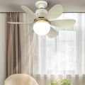 Modern Ceiling Fanlight 30W Low Profile Ceiling Fans 86V-265V Chandelier Ceiling Fan 3 Fan Speeds for Living Room Kitchen. 