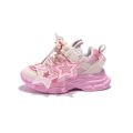 Children's Sneakers 2023 New Stars Green Boys and Girls Casual Shoes Fall Models Pink Fashion Middle and Large Kids Baby Shoes. 