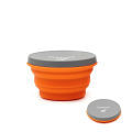 Camping Folding Bowl with Lid Collapsible Silicone Bowl Expandable Collapsible Bowl for Travel Camping Hiking. 