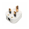 Fused 13A 3 Pin Flat Plug Connector Cord Adapter Electrical Power Socket. 
