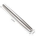 13 Inch Rolling Pins Smooth Stainless Steel Tapered Design Rolling Pins. 