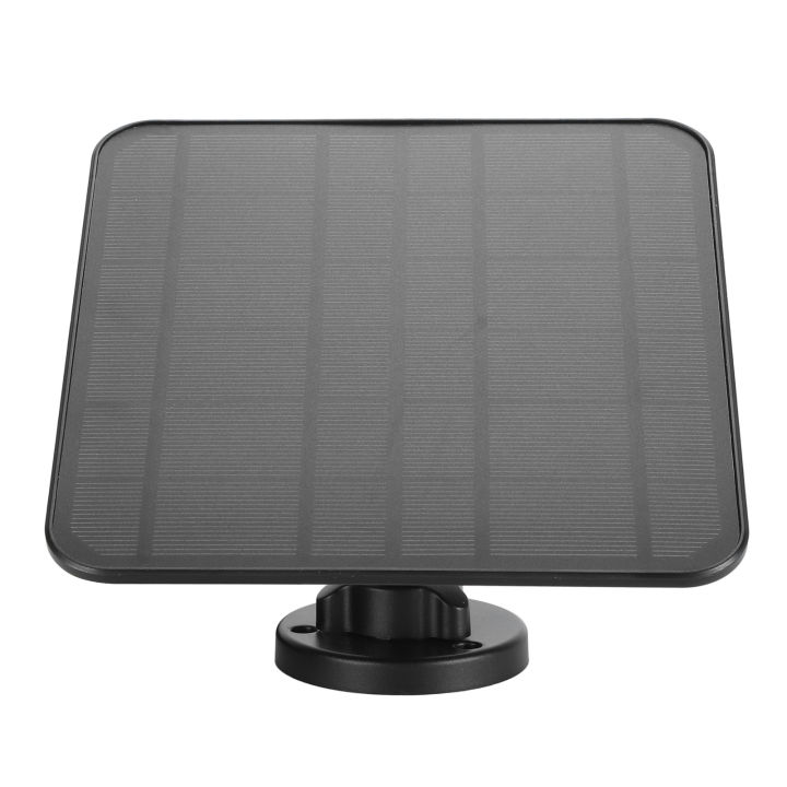 12W Solar Panel for Doorbell IP66 Waterproof 360 Degree Adjustable