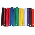 Sports Belt Cotton Taekwondo Belt Uniform Black/Red/Green/Yellow udo Jiu jitsu Standard Tapes Colorful 2.2/2.8M Karate Random Belt for Adult Children Aikido.