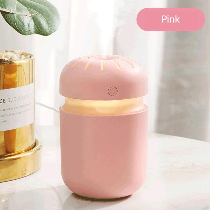 300ml Mini Humidifier Quiet Bedroom Humidifier Diffuser With LED ...