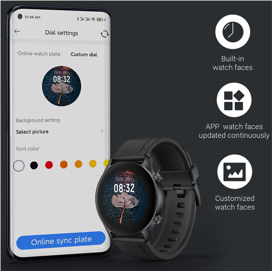 Haylou%20RS3%20LS04%20Smart%20Watch%20Fashion%201.2%20inch%20AMOLED%20Screen%2014%20Sports%20Modes%20Smartwatch%205ATM%20waterproof%20heart%20rate/Oxygen%20saturation%20monitoring%20390*390%20resolution%20For%20Boys%20Girls%20Global%20Version%20-%20Image%206