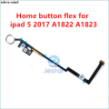 【selevn roind】Home button flex cable for ipad 2017 A1822 A1823 2018 A1893 A1954 and fpc connector on board. 