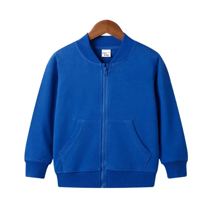 Selling%202-12%20Year%20Old%20Girls%20Jacket%20Spring%20Children's%20Solid%20Cotton%20Fleece%20Clothes%20Boys%20Coat%20Outerwear%20Kids%20Full%20Casual%20New%20Blazer%20-%20Image%204
