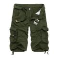 Men's Military Cargo Shorts New Army Camouflage Tactical Shorts Cotton Loose Work Casual Short Pants Plus Size.