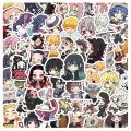 10/30/60pcs Cute Cartoon Anime Demon Slayer Anime Stickers Decoration Laptop Phone Suitcase Notebook Label Stationery Sticker. 