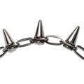 2X Metal Spikes Studs Rivets Punk Goth Necklace Choker Collar.