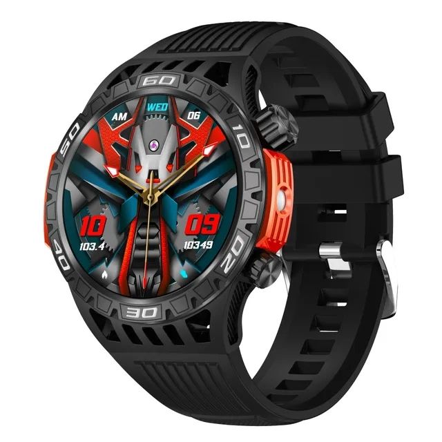 HT22%20smartwatch%201.46%20"men's%20sports%20and%20fitness%20tracker,%20heart%20rate,%20blood%20pressure,%20Bluetooth%20communication,%20IP68%20waterproof%20compass%20-%20Image%202