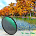 Circular Polarizing CPL Filter 37 39 40.5 43 46 49 52 55 58 62 67 72 77 mm for Nikon Canon Sony Fujifim Olympus Camera Lens.