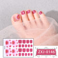 Nail Stickers: Cute Hot Stamping Toe Nail Decorations - Waterproof & Sweat-Resistant - Ideal Nail Art Accessories for a Stylish Footwear Look - Easy to Apply & Remove - Perfect for Any Occasion.
